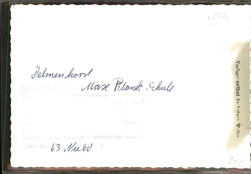Delmenhorst Max Plank Schule Kat. Delmenhorst