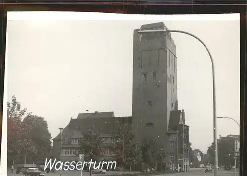 Delmenhorst Wasserturm Autos Kat. Delmenhorst