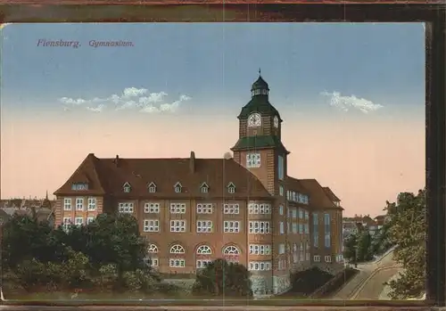 Flensburg Gymnasium Kat. Flensburg