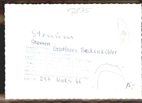 Stenum Gasthaus Backenkoehler Bar Kat. Ganderkesee