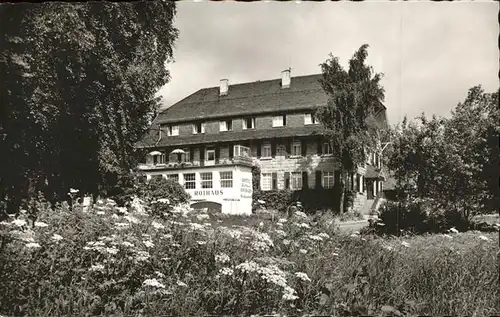 Rothaus Grafenhausen Hotel Kurhaus Kat. Grafenhausen