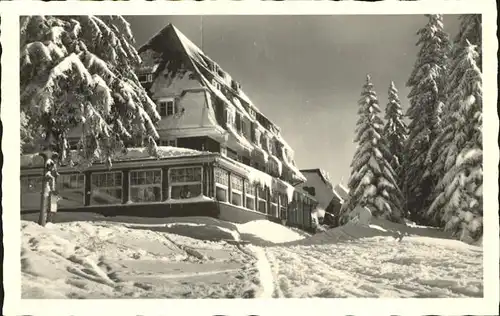 Feldberg Schwarzwald Hotel Kurhaus Hebelhof Kat. Feldberg (Schwarzwald)