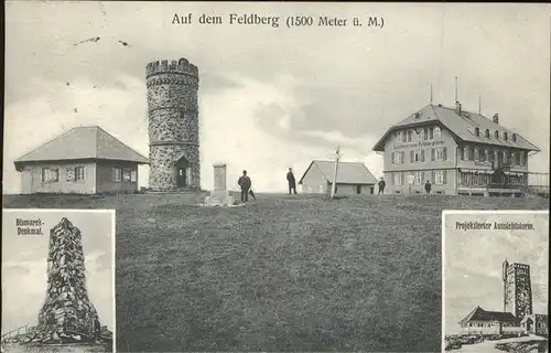 Feldberg Schwarzwald Feldbergturm Bismark Denkmal Aussichtsturm Kat. Feldberg (Schwarzwald)