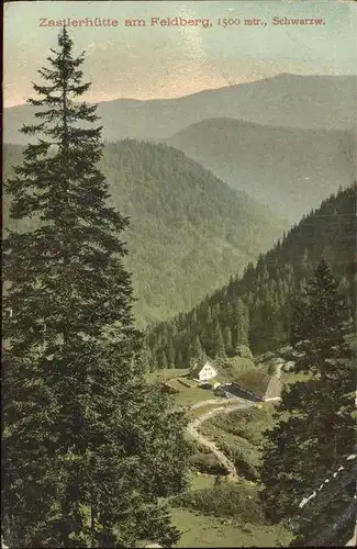 Feldberg Schwarzwald Zastlerhuette Kat. Feldberg (Schwarzwald)