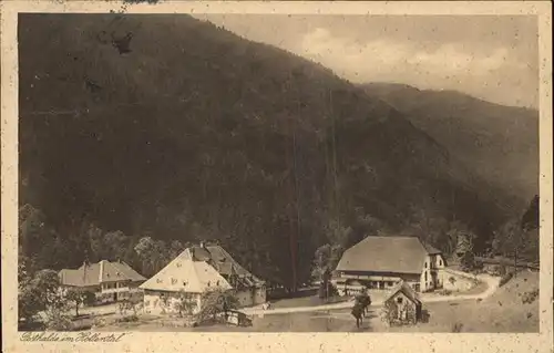 Hoellental Schwarzwald Posthalde Kat. Buchenbach