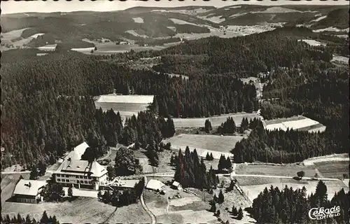 Hinterzarten Erholungsheim Dt Rhodiaceta AG Fliegeraufnahme Kat. Hinterzarten