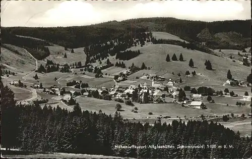 Altglashuetten Panorama Kat. Feldberg (Schwarzwald)