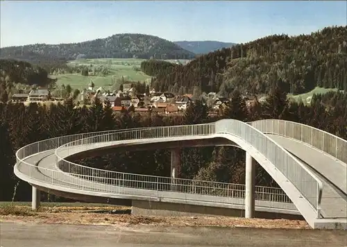 Hinterzarten ueberfuehrung B 31 Kat. Hinterzarten