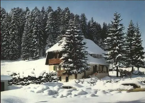 Hinterzarten Gaestehaus Windeck Kat. Hinterzarten