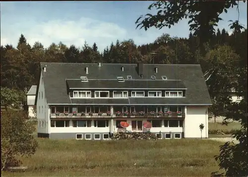 Hinterzarten Klin Sanatorium Dr Wangemann Kat. Hinterzarten