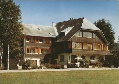 Hinterzarten Sassenhof Hotel garni Kat. Hinterzarten