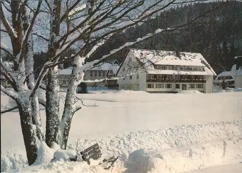 Hinterzarten Sanatorium und Klinik Dr Wangemann Kat. Hinterzarten