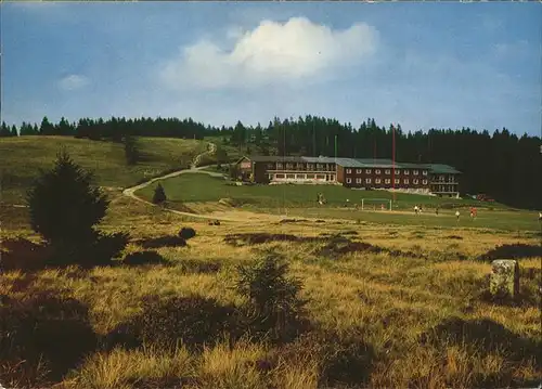 Feldberg Schwarzwald Bundesleistungszentrum Herzogenhorn Kat. Feldberg (Schwarzwald)