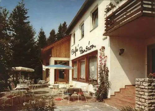 Eisenbach Schwarzwald Haus Christl Cafe Pension Kat. Eisenbach (Hochschwarzwald)