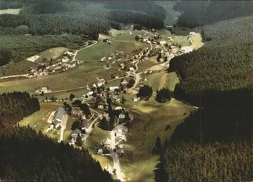 Eisenbach Schwarzwald Fliegeraufnahme Kat. Eisenbach (Hochschwarzwald)