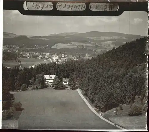 Hinterzarten Fliegeraufnahme Kat. Hinterzarten