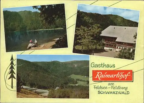 Feldberg Schwarzwald Gasthaus Raimartihof Feldsee Kat. Feldberg (Schwarzwald)