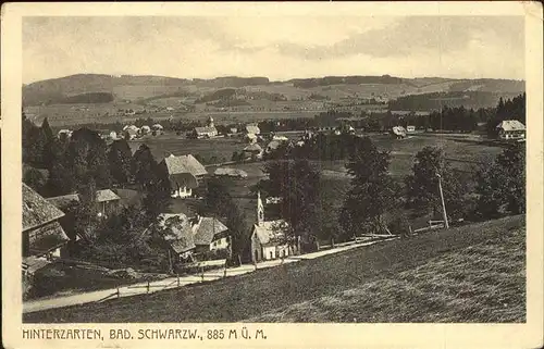 Hinterzarten Panorama Kat. Hinterzarten