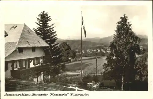 Hinterzarten Schwarzwaldhaus Germania Hohentwiel Kat. Hinterzarten