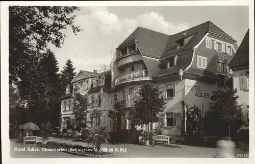 Hinterzarten Hotel Adler Kat. Hinterzarten