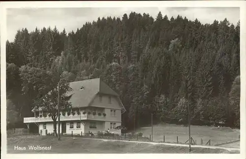 Hinterzarten Haus Wolfsnest Kat. Hinterzarten