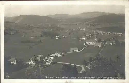 Hinterzarten Fliegeraufnahme Kat. Hinterzarten