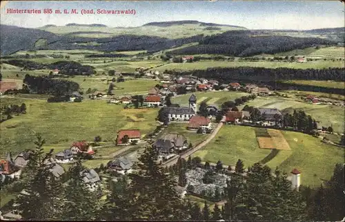 Hinterzarten Panorama Kat. Hinterzarten