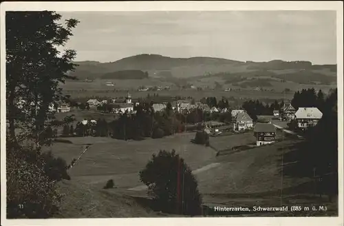 Hinterzarten Panorama Kat. Hinterzarten