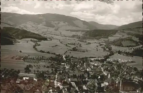 Hinterzarten Fliegeraufnahme Kat. Hinterzarten