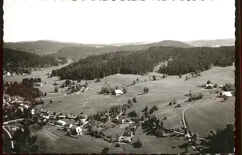 Hinterzarten Fliegeraufnahme Kat. Hinterzarten