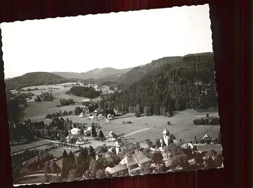 Hinterzarten Fliegeraufnahme Kat. Hinterzarten