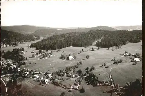 Hinterzarten Fliegeraufnahme Kat. Hinterzarten