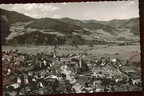 Hinterzarten Fliegeraufnahme Kat. Hinterzarten