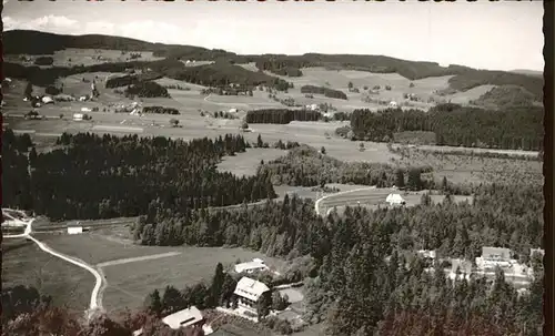 Hinterzarten Fliegeraufnahme Kat. Hinterzarten