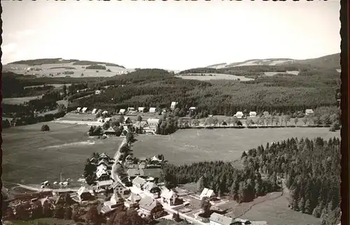 Hinterzarten Fliegeraufnahme Kat. Hinterzarten