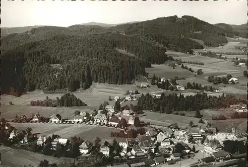 Hinterzarten Fliegeraufnahme Kat. Hinterzarten