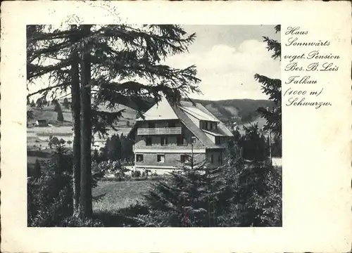 Falkau Haus Sonnwaerts Kat. Feldberg (Schwarzwald)