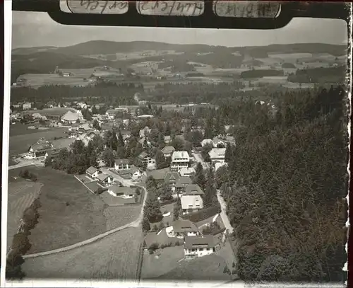 Hinterzarten Fliegeraufnahme Kat. Hinterzarten