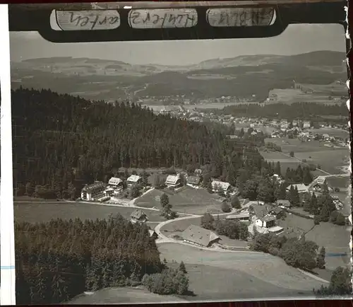 Hinterzarten Fliegeraufnahme Kat. Hinterzarten