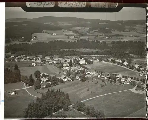 Hinterzarten Fliegeraufnahme Kat. Hinterzarten