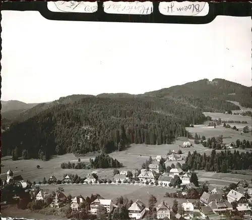 Hinterzarten Fliegeraufnahme Kat. Hinterzarten