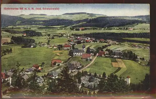 Hinterzarten Panorama Kat. Hinterzarten