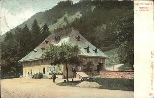Hoellental Schwarzwald Posthalde Kat. Buchenbach