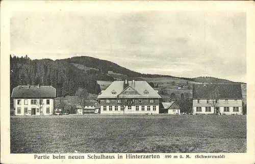 Hinterzarten Neues Schulhaus Kat. Hinterzarten