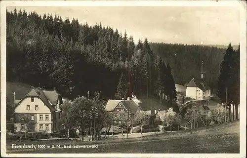 Eisenbach Schwarzwald Ortsansicht Kat. Eisenbach (Hochschwarzwald)