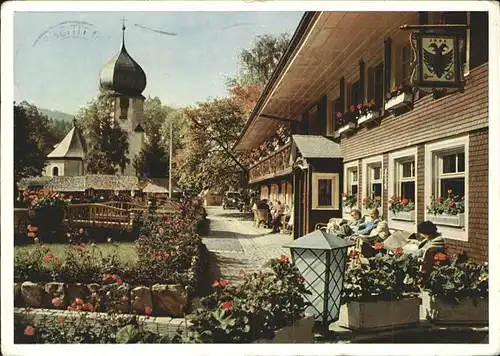 Hinterzarten Parkhotel Adler Kirche Kat. Hinterzarten