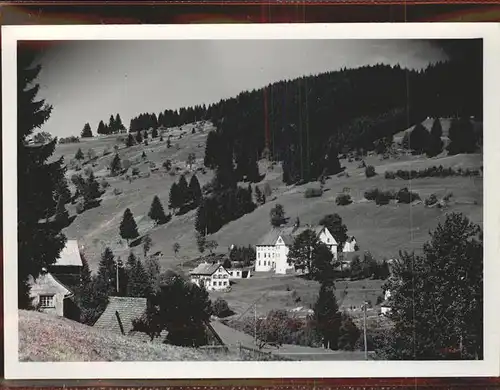 Falkau Teilansicht Kat. Feldberg (Schwarzwald)