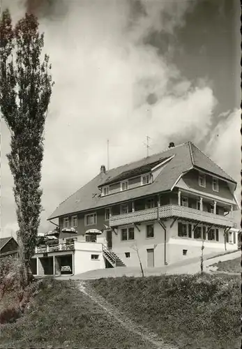 Haeusern Schwarzwald Gasthof Pension Waldlust Kat. Haeusern