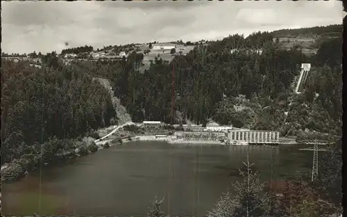 Haeusern Schwarzwald Schluchseekraftwerk Schwarzabruck Kat. Haeusern