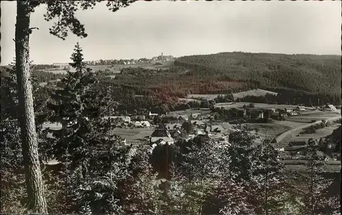 Haeusern Schwarzwald Panorama Kat. Haeusern